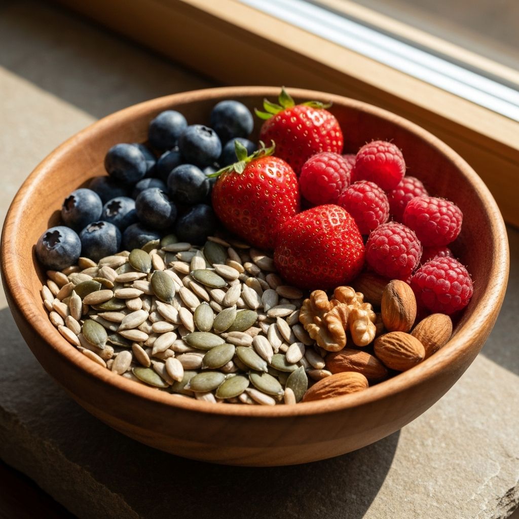 Nährstoffreiche Lebensmittel